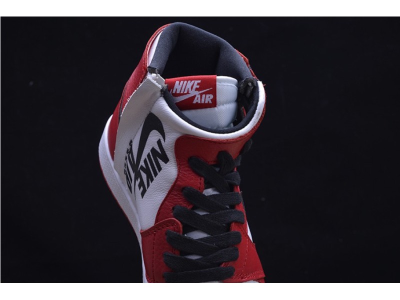  The Air Jordan 1 Rebel “Chicago” red AT4151-100