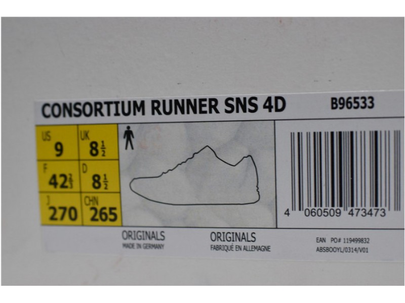 SNS x adidas Consortium 4D Blue B96533