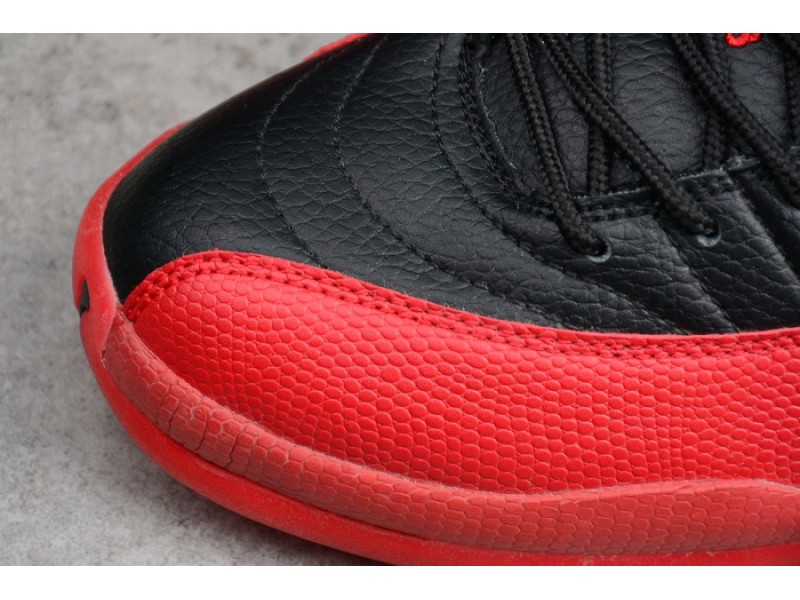 AIR JORDAN 12 “FLU GAME” Black/Varsity Red mens 130690-002