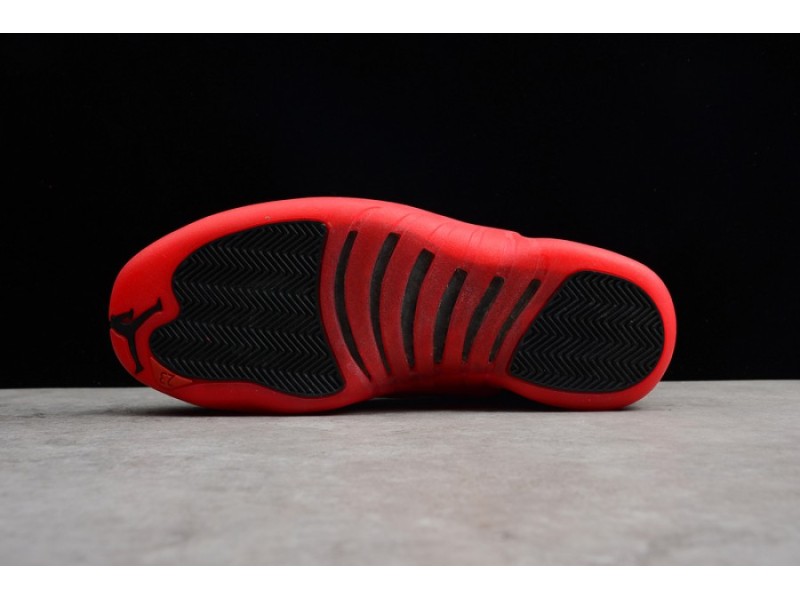 AIR JORDAN 12 “FLU GAME” Black/Varsity Red mens 130690-002