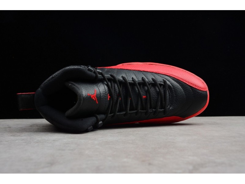 AIR JORDAN 12 “FLU GAME” Black/Varsity Red mens 130690-002