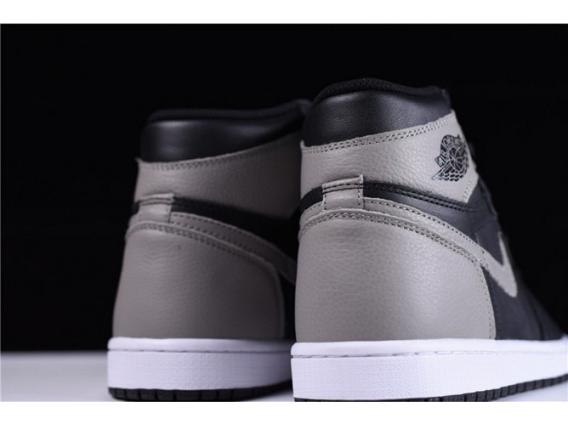 Air Jordan 1 Retro High OG Shadow Black Grey 555088-013
