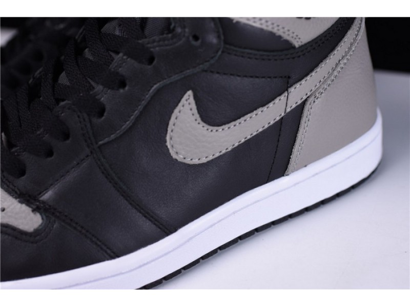 Air Jordan 1 Retro High OG Shadow Black Grey 555088-013