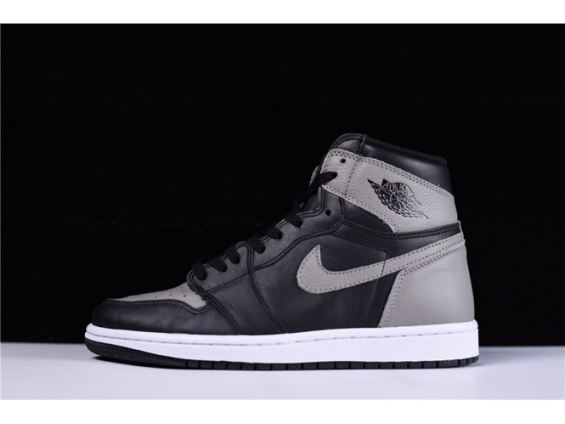 Air Jordan 1 Retro High OG Shadow Black Grey 555088-013