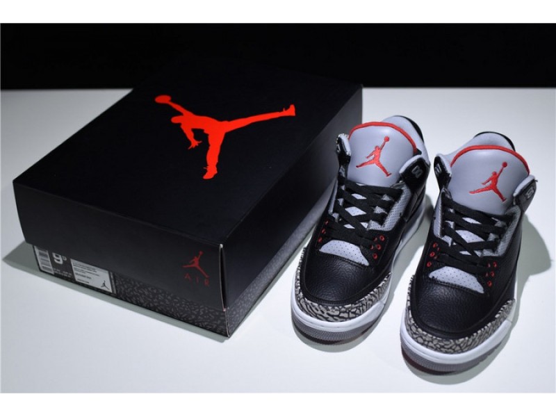 Air Jordan 3 “Black Cement” 854262-001 
