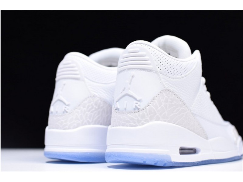 Air Jordan 3 Retro Triple White 136064-111