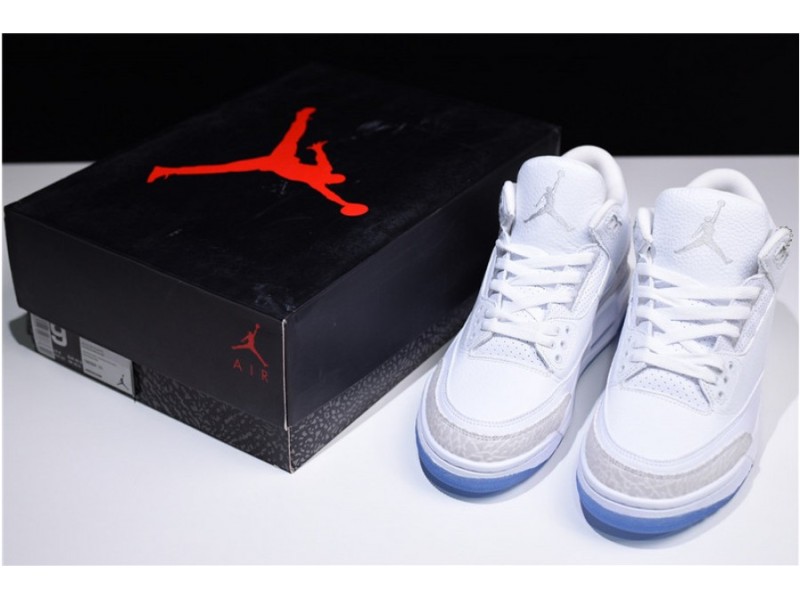 Air Jordan 3 Retro Triple White 136064-111