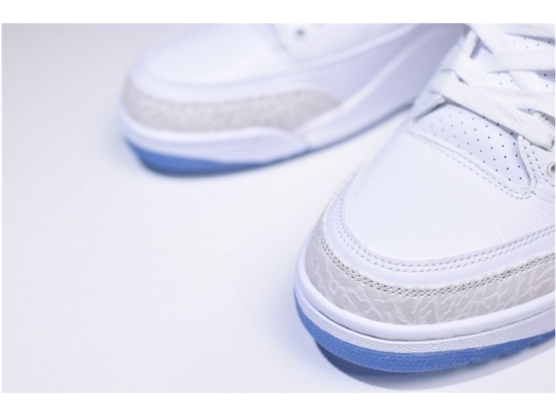 Air Jordan 3 Retro Triple White 136064-111