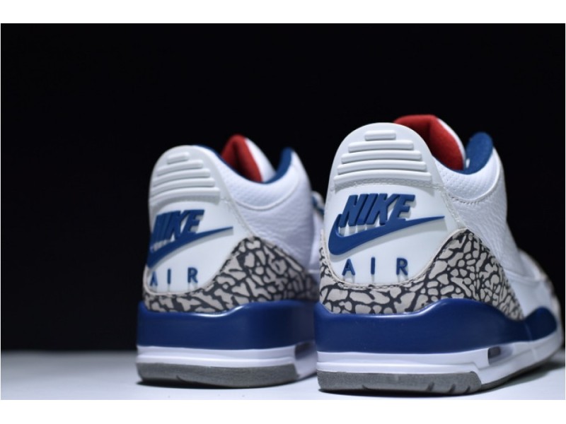 Air Jordan 3 Retro True Blue Nike Air First Look 854262-106