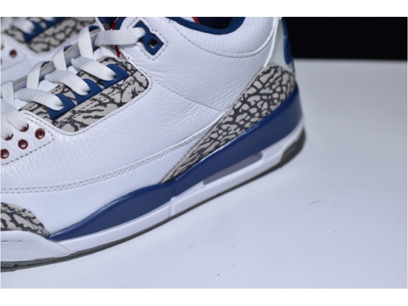 Air Jordan 3 Retro True Blue Nike Air First Look 854262-106