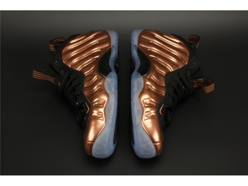 Nike Air Foamposite One “Copper” Black/ Metallic mens 314996-007