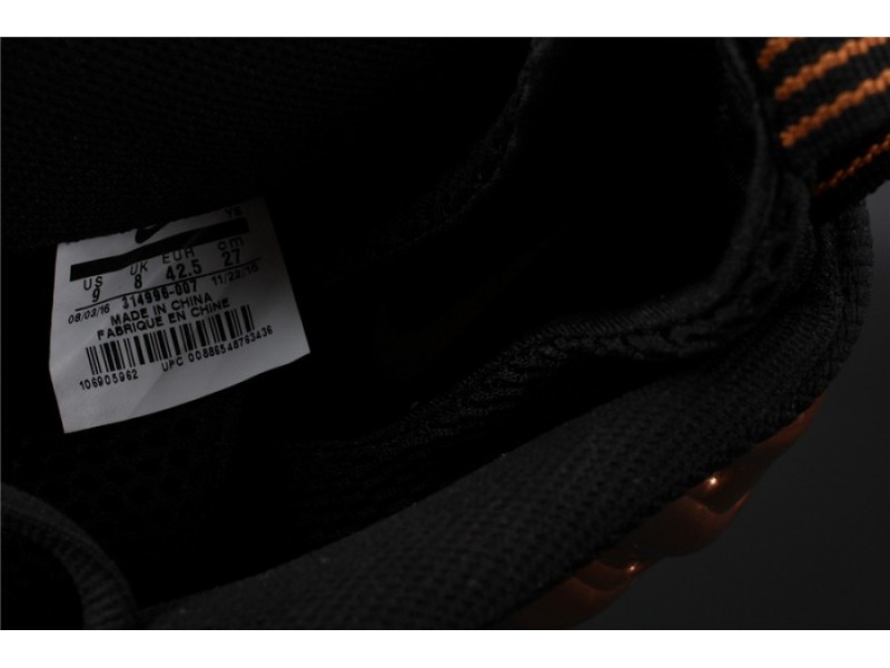 Nike Air Foamposite One “Copper” Black/ Metallic mens 314996-007