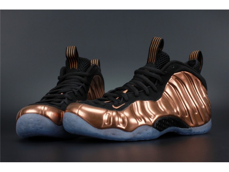 Nike Air Foamposite One “Copper” Black/ Metallic mens 314996-007