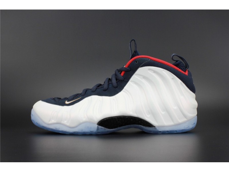 Nike Air Foamposite One “Olympic” University Red/ white  mens 575420-400