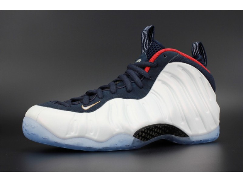 Nike Air Foamposite One “Olympic” University Red/ white  mens 575420-400