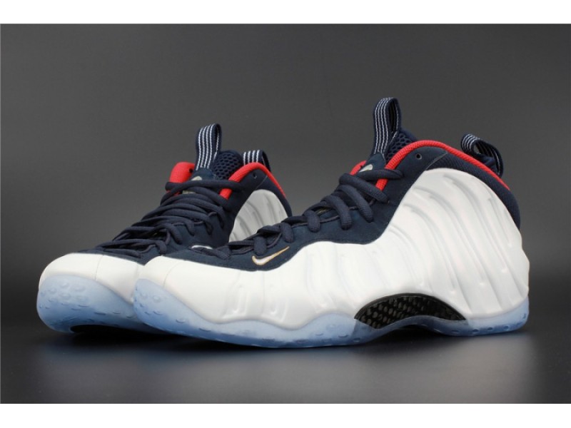 Nike Air Foamposite One “Olympic” University Red/ white  mens 575420-400