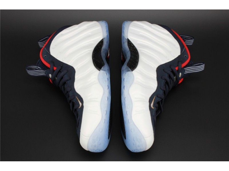 Nike Air Foamposite One “Olympic” University Red/ white  mens 575420-400