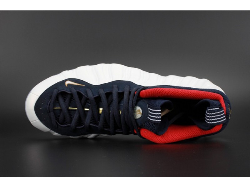 Nike Air Foamposite One “Olympic” University Red/ white  mens 575420-400