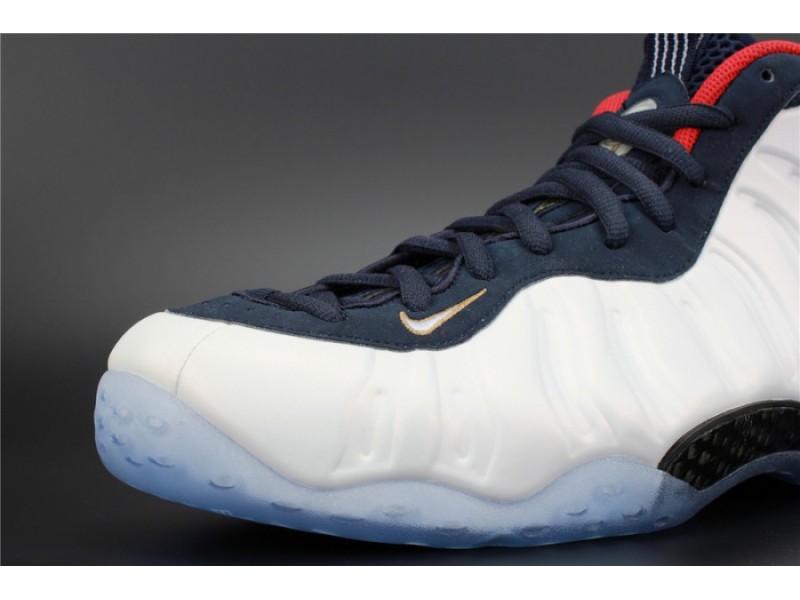 Nike Air Foamposite One “Olympic” University Red/ white  mens 575420-400