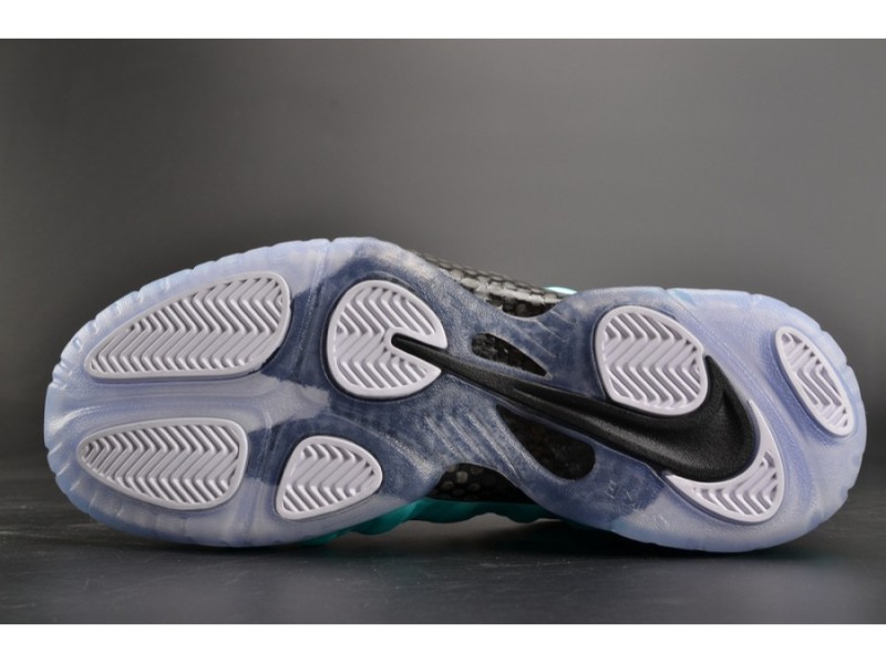Nike Air Foamposite Pro “Island Green” Metallic Platinum mens 624041-303