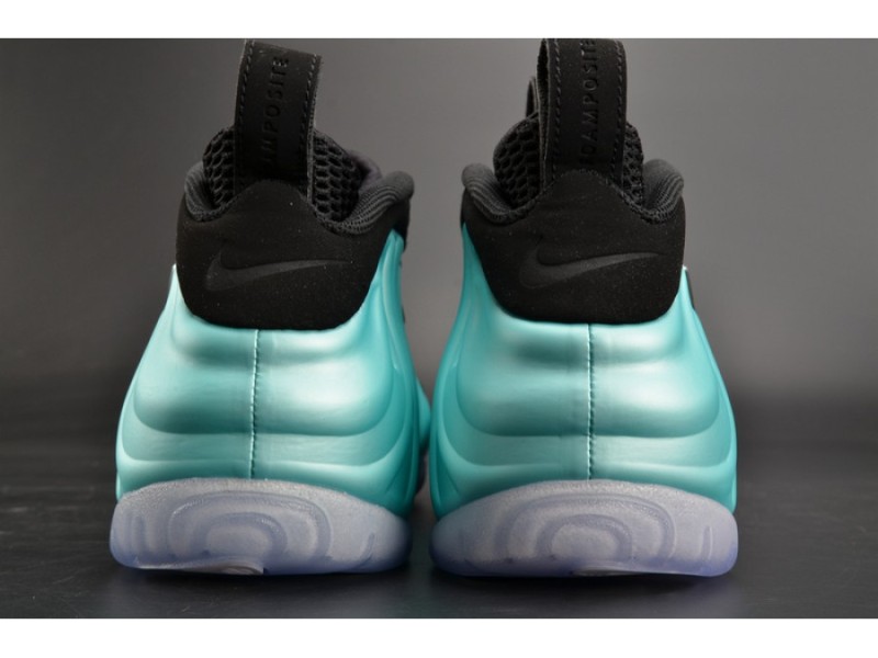 Nike Air Foamposite Pro “Island Green” Metallic Platinum mens 624041-303