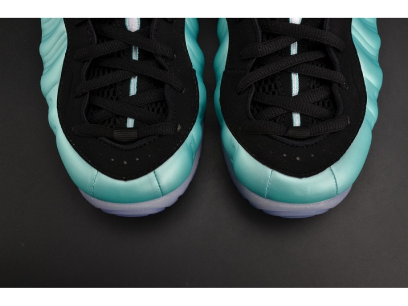 Nike Air Foamposite Pro “Island Green” Metallic Platinum mens 624041-303