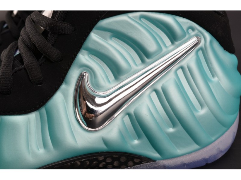 Nike Air Foamposite Pro “Island Green” Metallic Platinum mens 624041-303