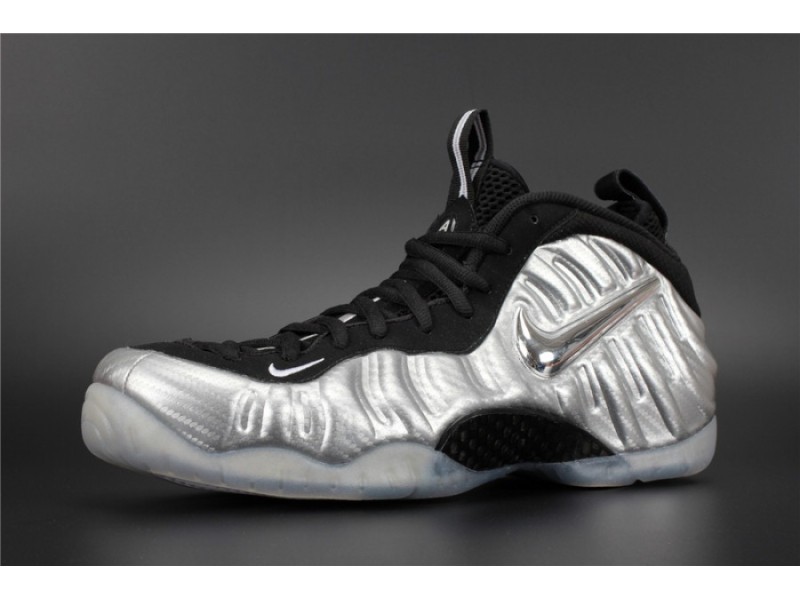 Nike Air Foamposite Pro PRM “Silver Surfer” metallic silver mens 616750-004