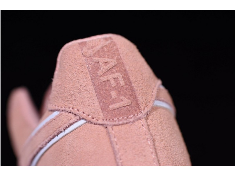 Nike  Air Force 1 07 Suede Women Lifestyle Shoe Pink AA1117-601