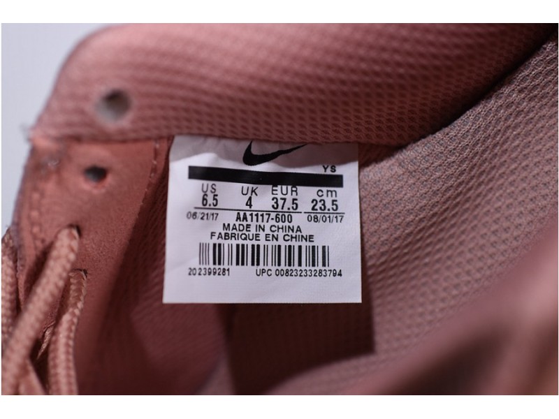Nike  Air Force 1 07 Suede Women Lifestyle Shoe Pink AA1117-601