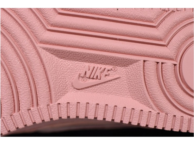 Nike  Air Force 1 07 Suede Women Lifestyle Shoe Pink AA1117-601