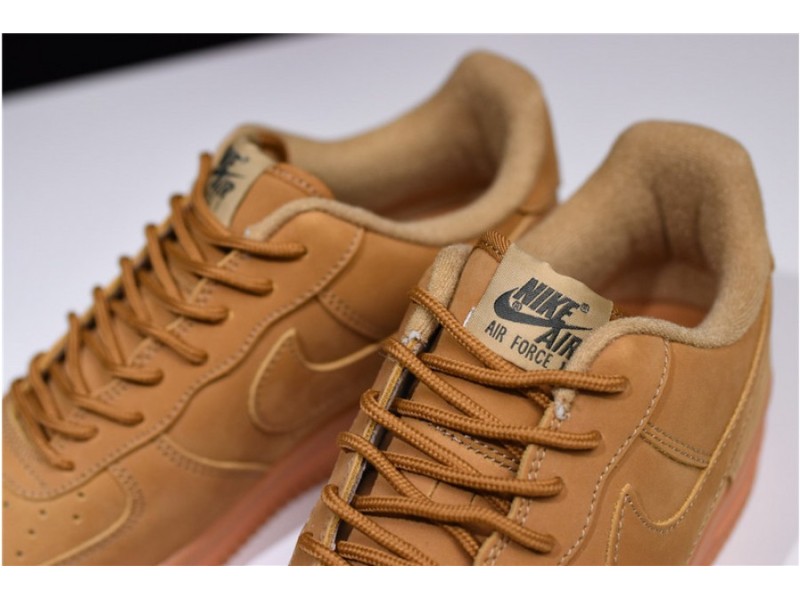Nike Air Force 1 '07 WB Flax/Flax-Gum Wheat  Basketball Shoes AA4061-200