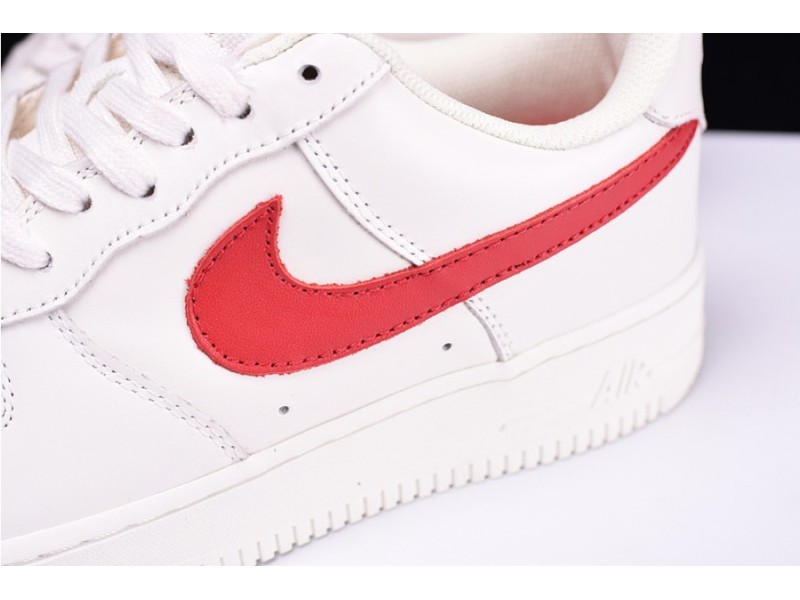 Nike Air Force 1 '07 White Sport Red  New Shoes 315122-126