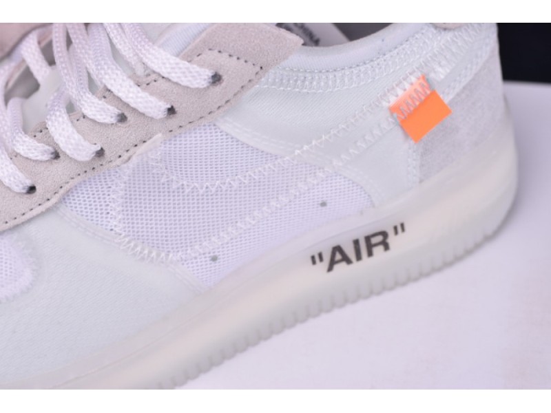 NIKE AIR FORCE 1 LOW OFW All White AO4606-100