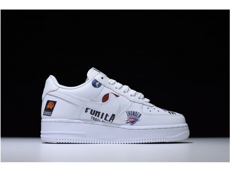 Nike Air Force 1 Mid '07 x SUPREME NBA White AQ8017-101