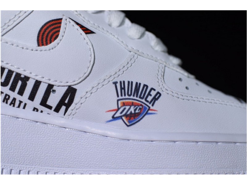 Nike Air Force 1 Mid '07 x SUPREME NBA White AQ8017-101