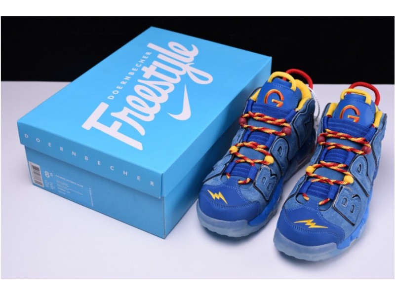 Nike Air More Uptempo Doernbecher Blue Jay mens AH6949-446