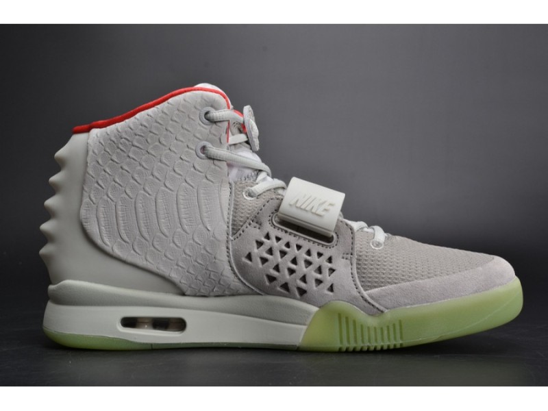 NIKE AIR YEEZY 2 PURE PLATINUM Wolf Grey mens 508214-010