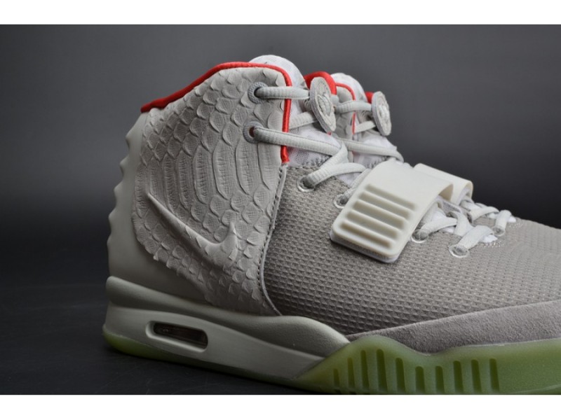 NIKE AIR YEEZY 2 PURE PLATINUM Wolf Grey mens 508214-010