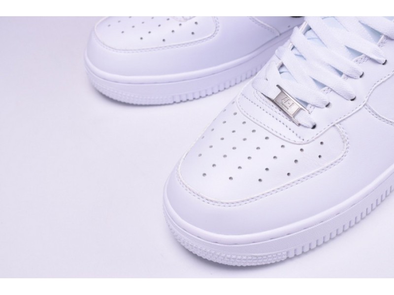 Nike Supreme Air Force 1 One High White World Famous 698696-100