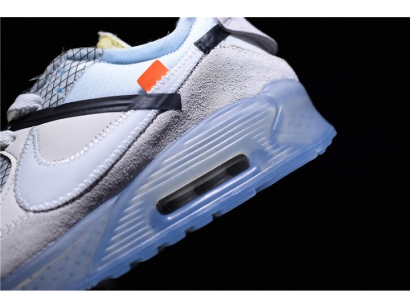 OFW x Nike Air Max 90 Sail Muslin Virgil Abloh AA7293-100