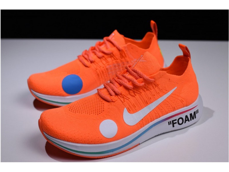 Nike x OFW Zoom Fly Mercurial Flyknit Total Orange AO2115-800 