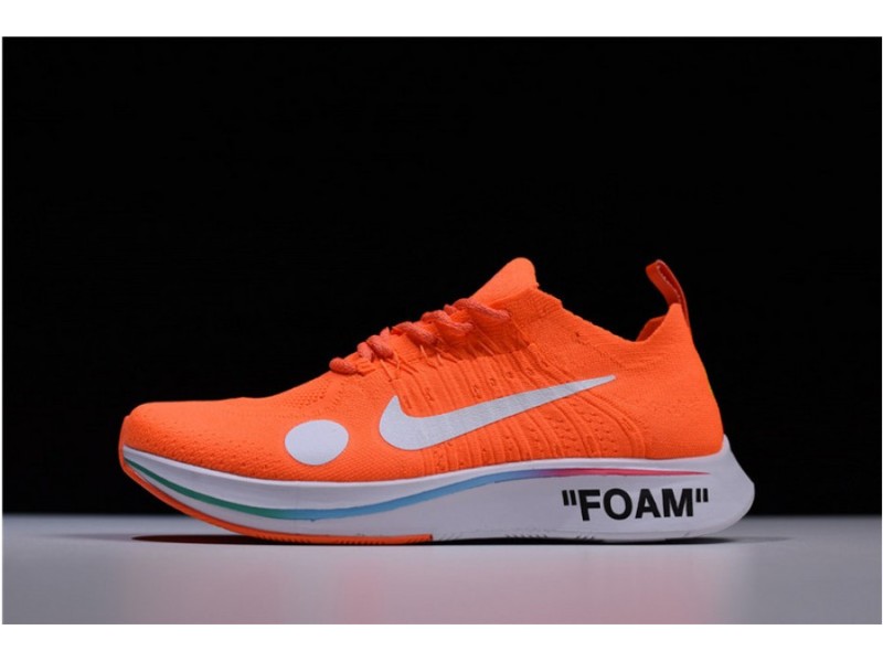 Nike x OFW Zoom Fly Mercurial Flyknit Total Orange AO2115-800 