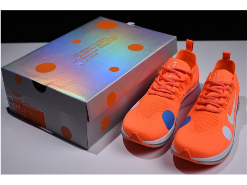 Nike x OFW Zoom Fly Mercurial Flyknit Total Orange AO2115-800 