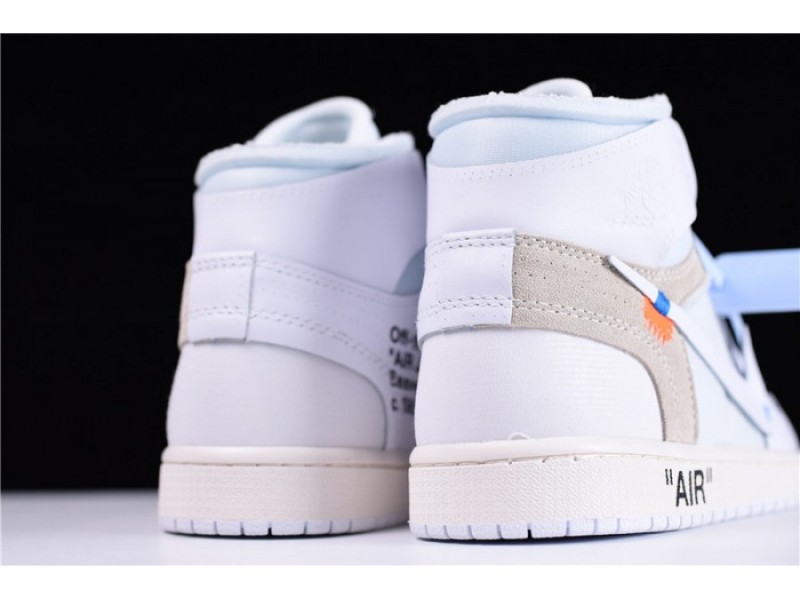 OFW Air Jordan 1 Retro High White AQ0818-100