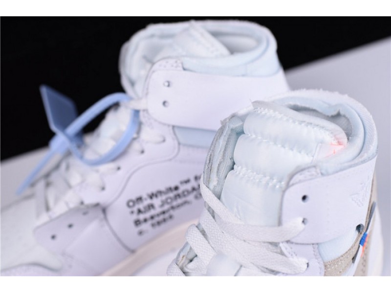OFW Air Jordan 1 Retro High White AQ0818-100