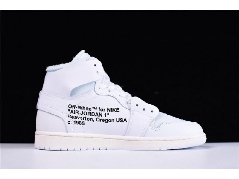 OFW Air Jordan 1 Retro High White AQ0818-100