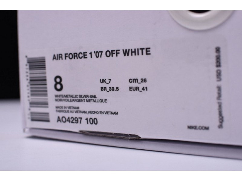 OFW Nike Air Force 1 Low ComplexCon White AO4297-100