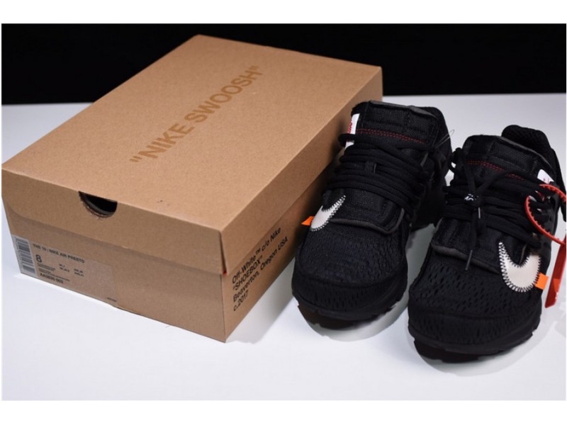 OFW x Nike Air Presto Black AA3830-002