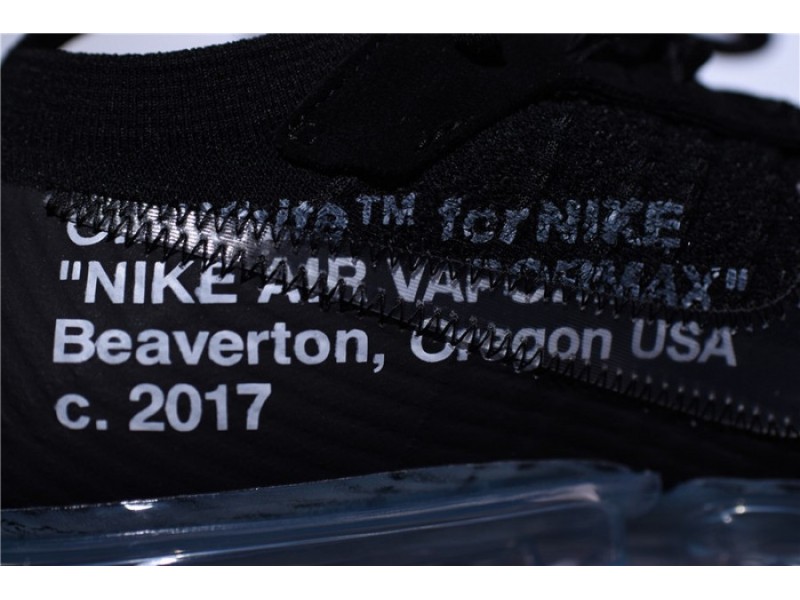 OFW x Nike Air VaporMax FK Black AA3831-002